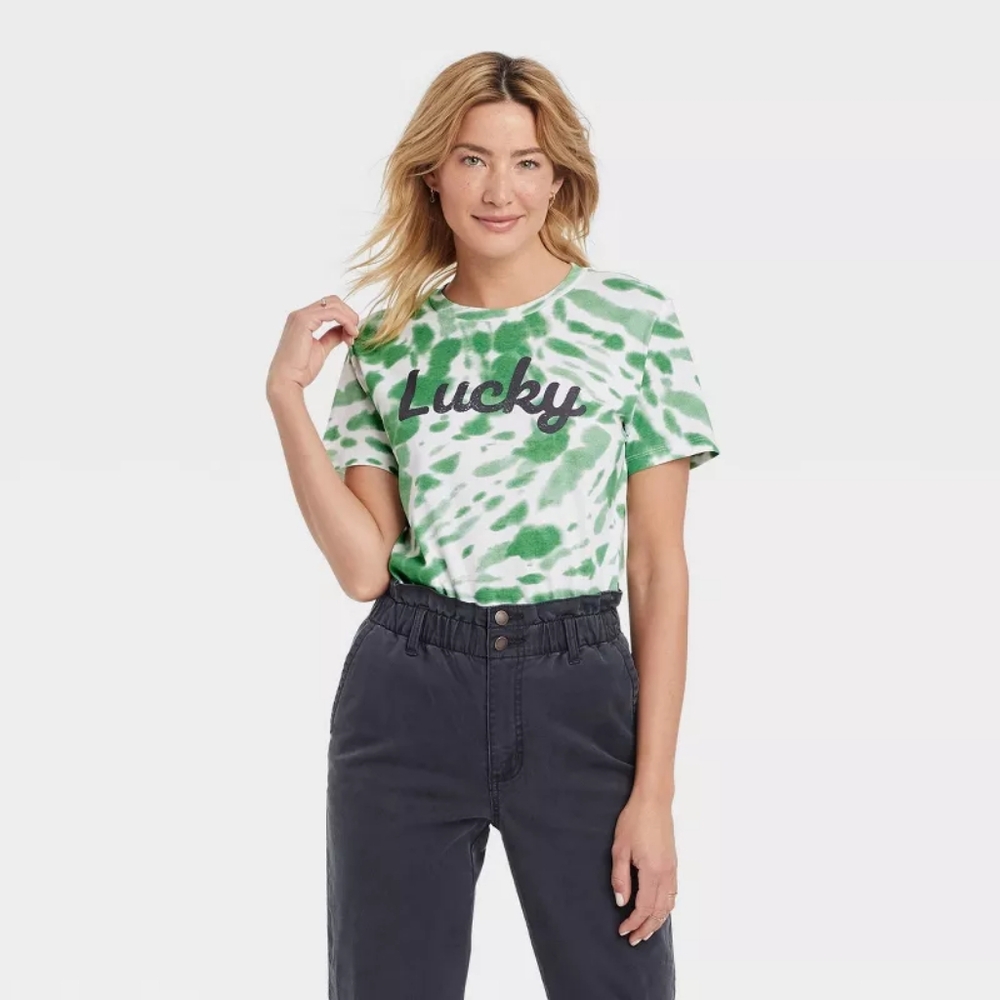 Grayson Threads 'LUCKY' Tie-Dye Tee